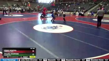 6 lbs Champ. Round 1 - Eddie Montes, Springdale High vs Pouria Rahmani, Rogers High