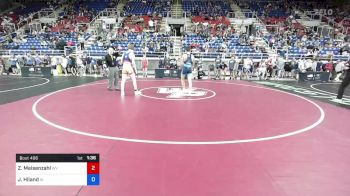 160 lbs Rnd Of 128 - Zachary Meisenzahl, West Virginia vs Jacob Hiland, Iowa