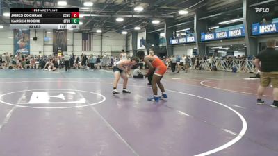 195 lbs Rr Rnd 3 - James Cochran, CCWC Blue vs Karsen Moore, FORGE H/S 2
