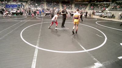 100 lbs Quarterfinal - Caden Ryals, Vian Wrestling Club vs Cameron Madderra, Nixa Youth Wrestling