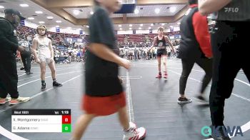 85 lbs Rr Rnd 1 - Xander Montgomery, Skiatook Youth Wrestling vs Gunner Adams, D3 Wrestling Cluib