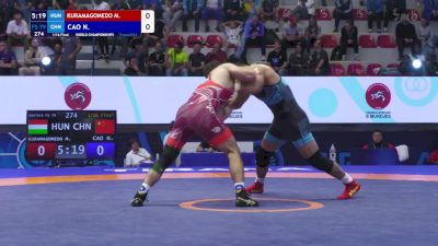 79 kg Qualif. - Murad Kuramagomedov, Hungary vs Nan Cao, China