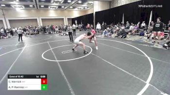 150 lbs Consi Of 16 #2 - Chase Warnick, Mat Demon WC vs Anthony Pavlov-Ramirez, Bay Area Dragons WC