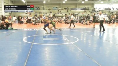 145 lbs Rr Rnd 3 - Cason Waddell, Storm Wrestling Center - HSB vs Max Johnson, Prestige Worldwide - HSB