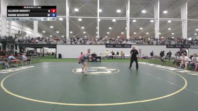 120 lbs Allison Birkett, Iowa vs Quinn Goodvin, New York