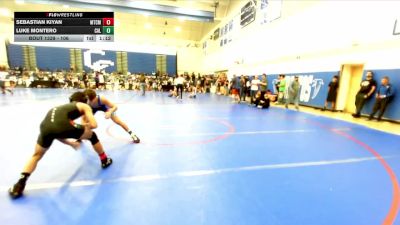 106 lbs Champ. Round 2 - Luke Montero, Monster Garage Wrestling Club vs Sebastian Kiyan, Mantanona Training Center MTC