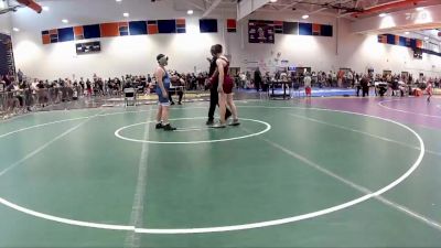 135 lbs Round 2 - Jase Eggleston, Amherst Wrestling vs Marshall Quodala, Impact Wrestling Academy