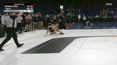 138 lbs Round Of 64 - Nicholas Costa, Billerica vs Kai Ly, Minnechaug