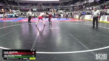 7A 170 lbs Quarterfinal - Clay Johnston, Vestavia Hills vs Delvecchio Alston, Hewitt-Trussville