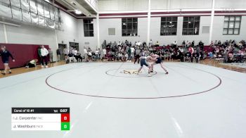 157 lbs Consi Of 16 #1 - Jake Carpenter, St. Anne-Pacelli Catholic vs Jess Washburn, Pace Academy