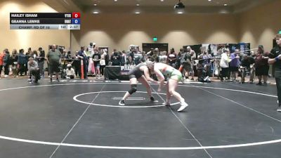 145 lbs Champ. Rd Of 16 - Hailey Isham, VTUSAW vs Geanna Lemke, Unattached