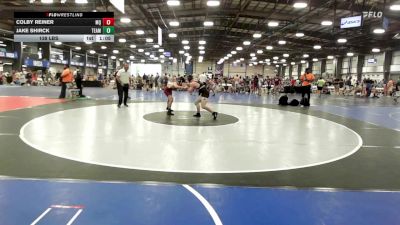 138 lbs Rr Rnd 2 - Colby Reiner, Mayo Quanchi Silver vs Jake Shirck, Team RJN Green