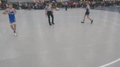 84 lbs Champ. Rd Of 32 - Byron Rice, Badkarma vs Hunter Gaston, Midway WC