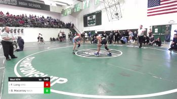 138 lbs Final - Finnegan Long, Arroyo vs Brently Macamay, Walnut