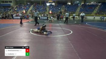 Semifinal - Langdon Klinkhammmer, West Central vs Bali Modesto, Top Notch Wrestling Club