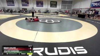 121-2 lbs Round 1 - Walter Hagedorn, Maurer Coughlin Wrestling Club vs Brady Collins, Askren Wrestling Academy