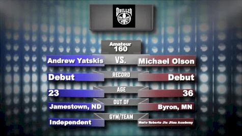 Andrew Yatskis vs. Michael Olson - Driller MMA A-Town Throwdown XII