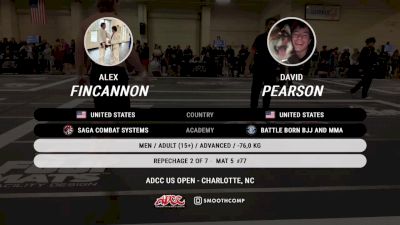 Alex Fincannon vs David Pearson 2025 ADCC Charlotte Open