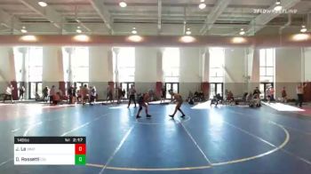 149 lbs Consolation - Jaden Le, UNATT-New York City RTC vs Dominic Rossetti, Columbia