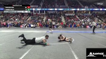 58 lbs Champ. Round 1 - James Dilla, Southwest Timberwolves vs Oaklen Mai, Salina