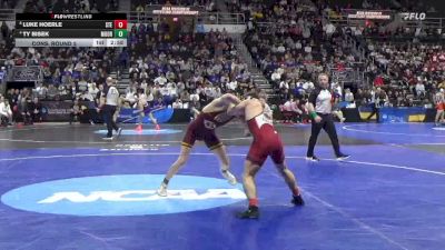 141 lbs Cons. Round 5 - Ty Bisek, Concordia-M`head vs Luke Hoerle, Stevens