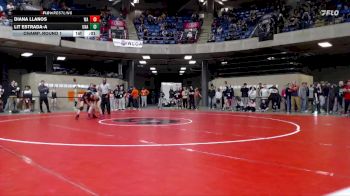 110 lbs Champ. Round 1 - Diana Llanos, West Aurora vs Lit Estrada-a, Unattached
