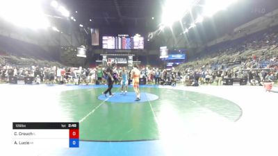 126 lbs Rnd Of 128 - Colby Crouch, Illinois vs Aaron Lucio, Michigan