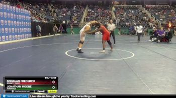 3A 285 lbs Cons. Semi - Jonathan Moore, Ashbrook vs Donavan Frederick, Seventy-First