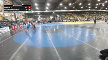 190 lbs Cons. Round 1 - Wyatt Kleinschmit, Individual vs Ian Black, Camel Kids Wrestling