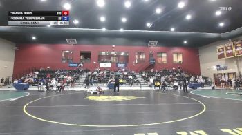 180 lbs Cons. Semi - Maria Hiles, Frostburg State vs Gemma Templeman, Emmanuel University