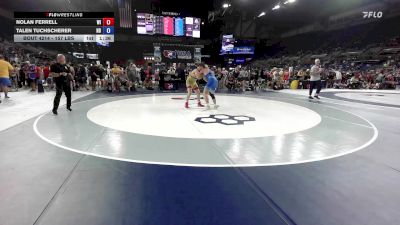 157 lbs Champ. Rd Of 128 - Nolan Ferrell, WI vs Talen Tuchscherer, ND