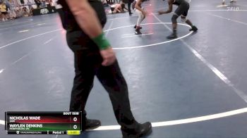 110 lbs Champ. Round 1 - Waylen Denkins, Perrysburg WC vs Nicholas Wade, SAW