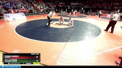1A 113 lbs Cons. Semi - Dylan Eimer, Stanford (Olympia) vs Cohen Sweely, Benton
