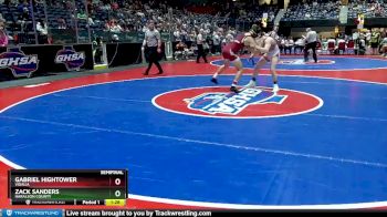 2A-150 lbs Semifinal - Zack Sanders, Haralson County vs Gabriel Hightower, Vidalia