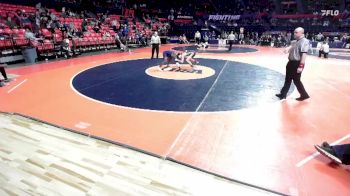 3A 144 lbs Cons. Round 1 - Elias Gonzalez, Joliet (Catholic Academy) vs AJ Noyes, Oak Park (O.P.-River Forest)
