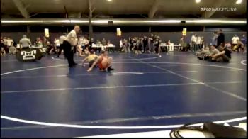 100 lbs 7th Place - Levi Foust, Ligonier Valley vs Carson Gerba, Trinity