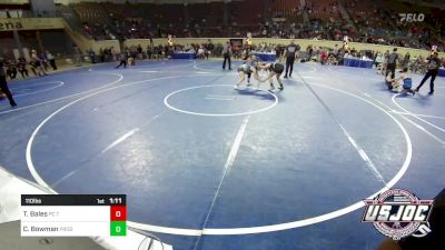 110 lbs Quarterfinal - Tootie Bales, PC Takedown vs Cashlie Bowman, Prodigy Wrestling