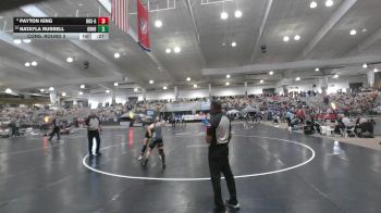 Girls 132 lbs Cons. Round 3 - Natayla Russell, Greenback High School vs Payton King, Riverdale High School Girls