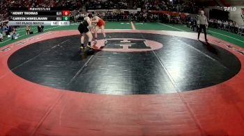 3A 120 lbs 1st Place Match - Henry Thomas, Glenns Ferry vs Carsun Hinkelmann, Kellogg