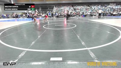 124 lbs Consi Of 4 - Maliyah Garcia, New Plymouth vs Juliana Garcia, Red Star Wrestling Academy
