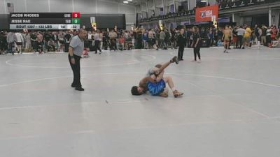 132 lbs Cons. Rd Of 16 - Jacob Rhodes, Golden Bears vs Jesse Rae, Team Idaho