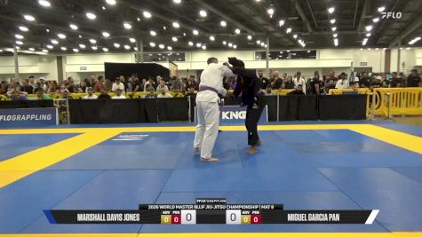 Miguel Garcia Pan vs Marshall Davis Jones 2026 World Master IBJJF Jiu-Jitsu Championship