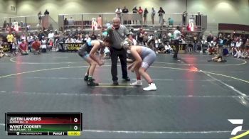 150 lbs Round 5 (6 Team) - Justin Landers, Illinois KIA vs Wyatt Cooksey, MO Outlaws