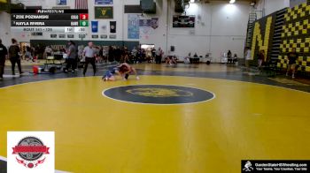 126 lbs Semifinal - Kayla Rivera, Hamilton West vs Zoe Poznanski, Colonia