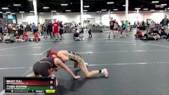 96 lbs Round 6 (8 Team) - Brady Full, Mat Assassins Black vs Tyden Shuman, Steller Trained Krayt