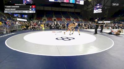 157 lbs Champ. Rd Of 64 - Kobe Cunanan, AZ vs Adam Grant, MN