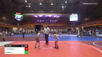 66 lbs Consolation - Leno Fernandez, Duran Elite vs Braxton Delay, High Plains Thunder