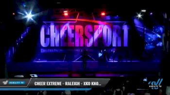 Cheer Extreme - Raleigh - XKO Knockout [2021 L6 International Open Coed - Large Day 2] 2021 CHEERSPORT National Cheerleading Championship