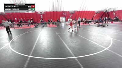 16U Boys - 215 lbs Cons. Semis - Jordan Pregler, Antigo Wrestling Club vs David Schultz, Wisconsin