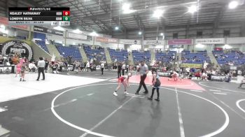 88 lbs Semifinal - Kealey Hathaway, Nebraska Titans vs Londyn Silva, Adams City WC
